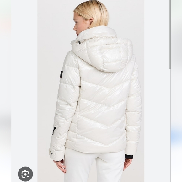 Bogner Fire and Ice Saelly Quilted Ski Jacket Off White - Picture 7 of 13
